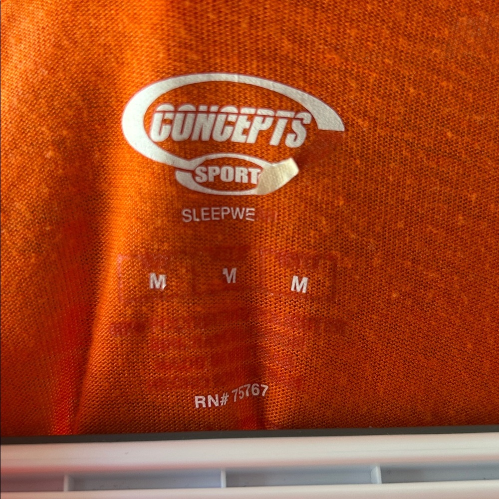 Concepts Sport Clemson Tigers Orange T-Shirt | Size M - Picture 3 of 5